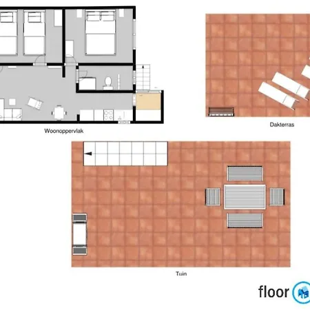 Mit Dachterrasse Und Balkon Gemeinschaftspool- In Der Naehe Von By Interhome Апартаменты